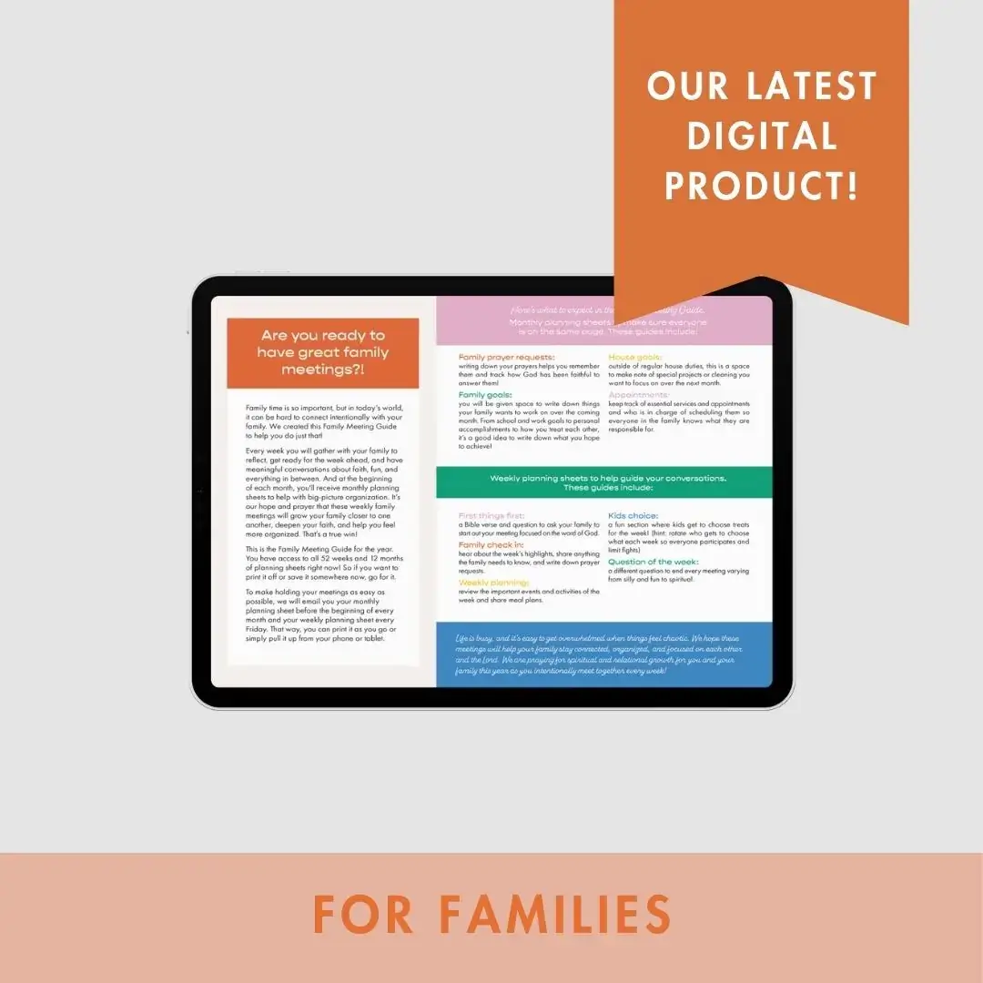 Digital Family Meeting Guide
